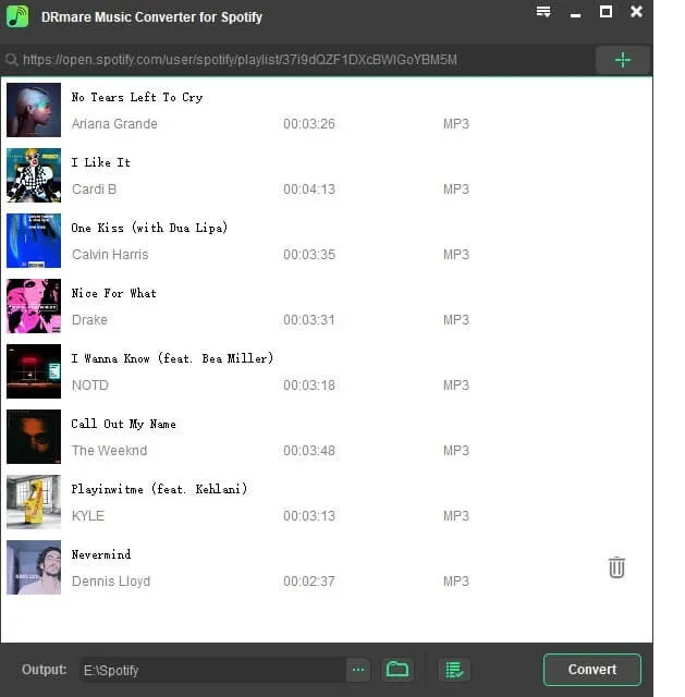 DRmare Spotify Music Converter: Convert Spotify to MP3 