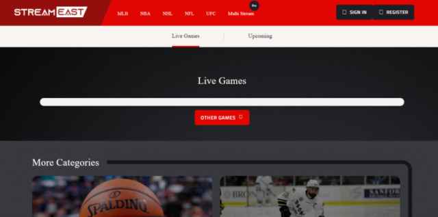 StreamEast the best free sports streaming sites